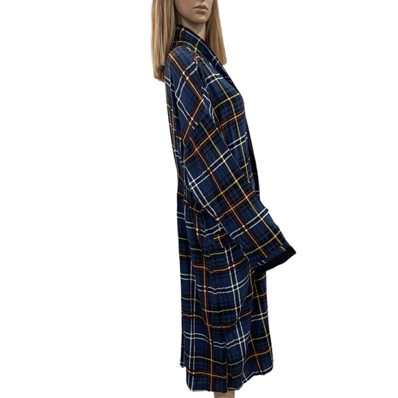 Free People Wild Nights Plaid Duster S NWT - Picture 4 of 9
